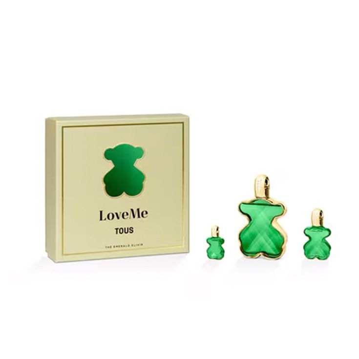 tous love me emerald elixir 90ml cofre 3 piezas tous love me emerald elixir 90ml cofre 3 piezas