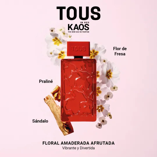 tous kaos in red eau de parfum