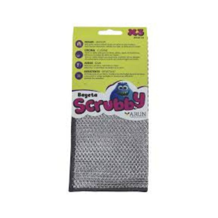 bayeco scruby malla 3 uds 20x20cm