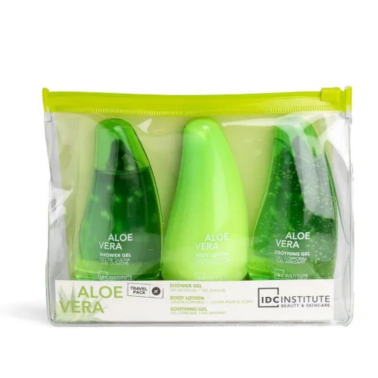 idc institute aloe vera neceser de viaje 3 piezas