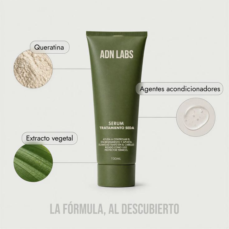 adn labs serum control encrespamiento 100ml