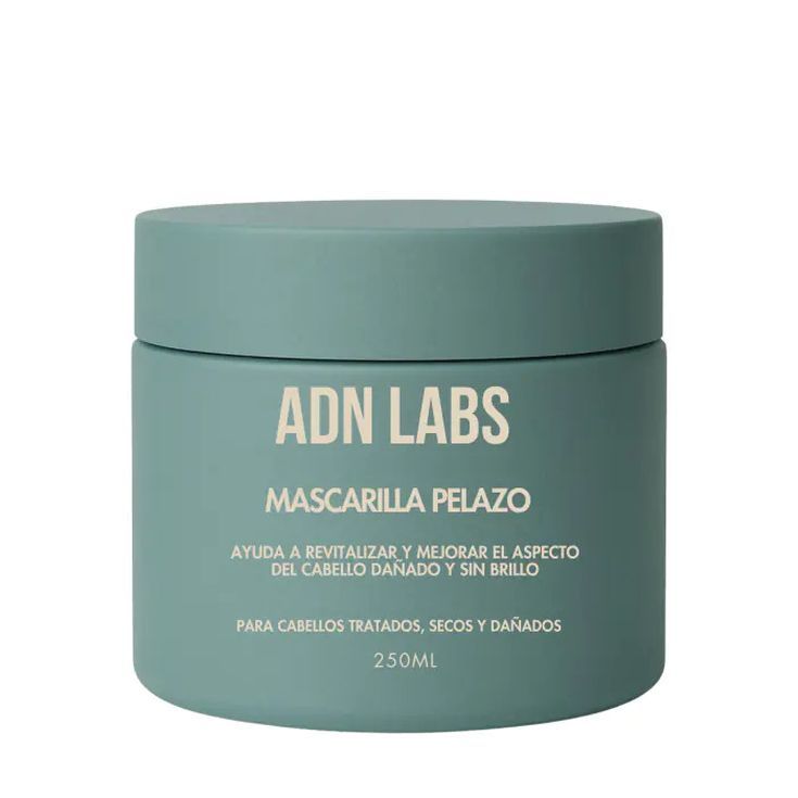 adn labs mascarilla pelo dañado y sin brillo 250ml