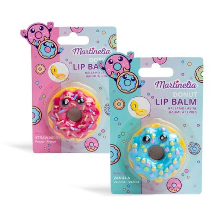 idc martinelia world donut lip balm llavero 