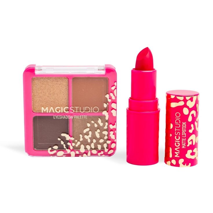 idc magic studio safari monedero + maquillaje