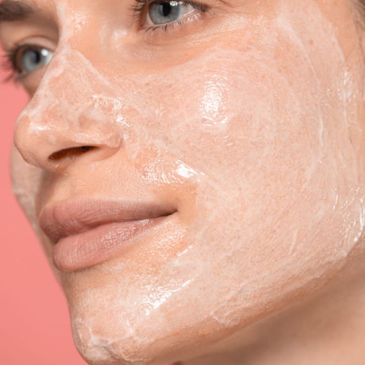 freshly cosmetics limpiador facial exfoliante rose 100ml.