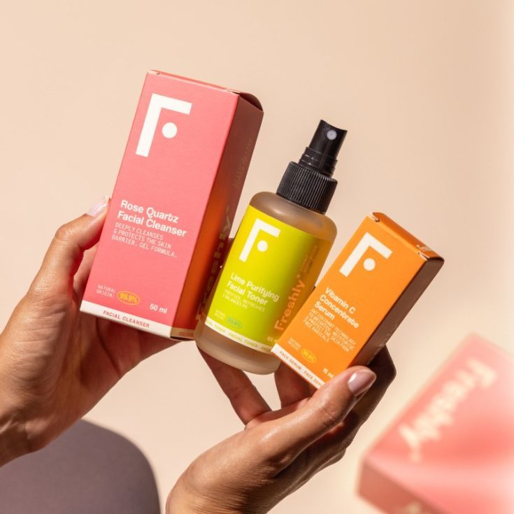 freshly cosmetics vitamina c essential rutine cofre 2 piezas