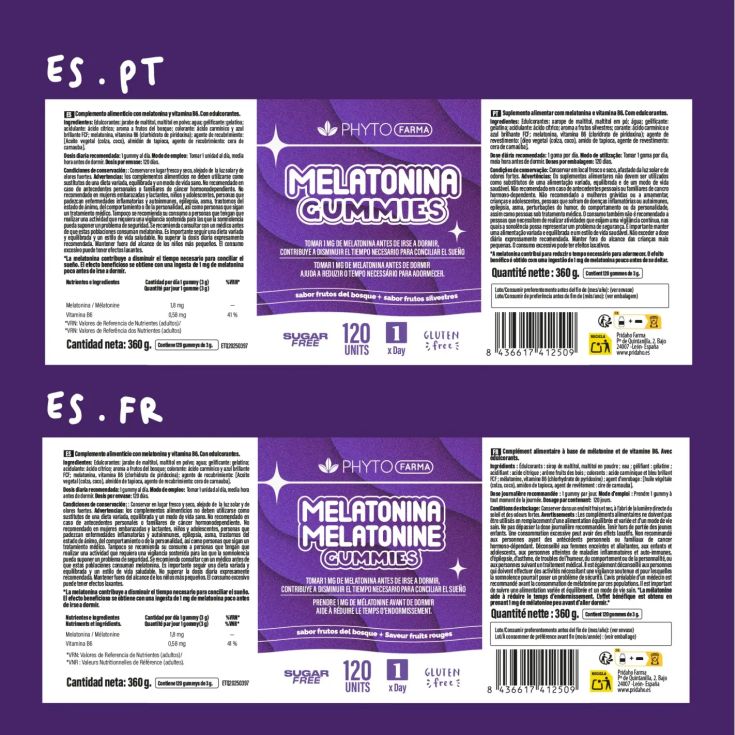 phytofarma melatonina 1,8mg 120 gummies