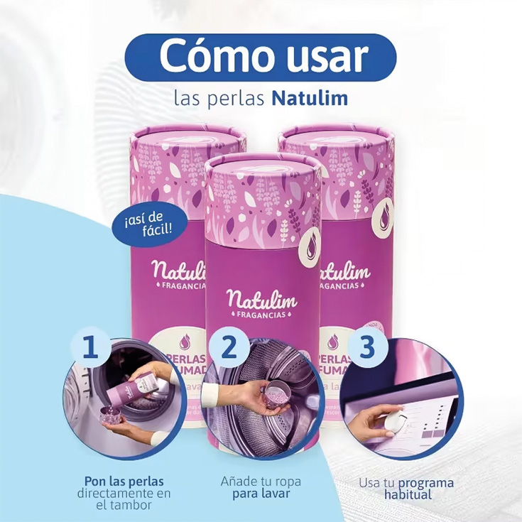 natulim perlas de perfume lavanda 30 lavados