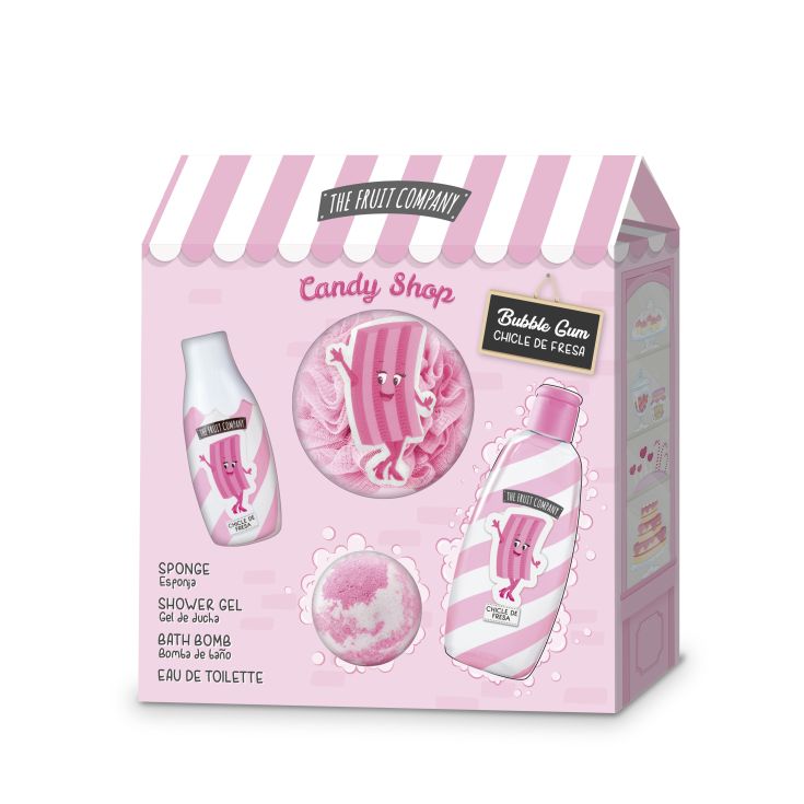 the fruit company set chicle de fresa