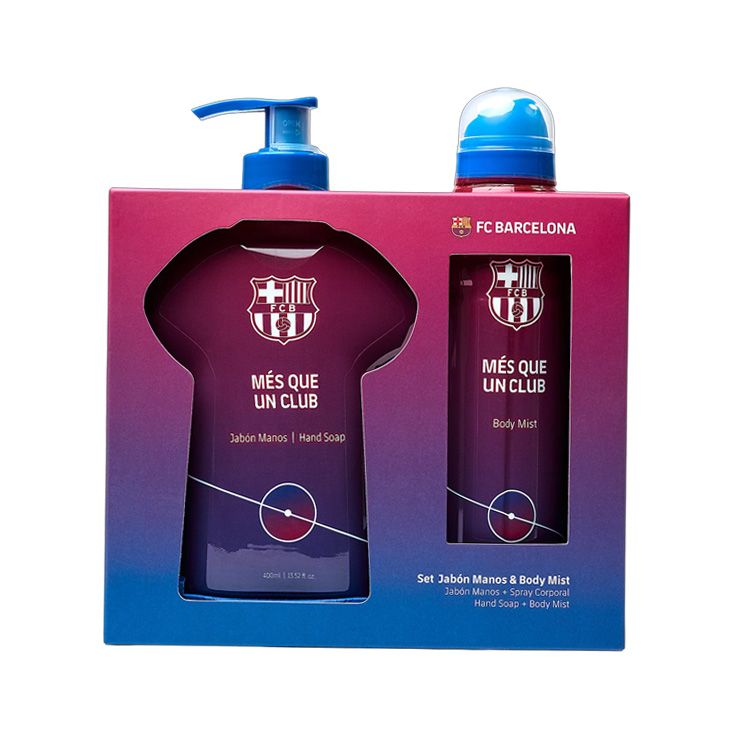 f.c barcelona set jabon + body mist f.c barcelona set jabon + body mist