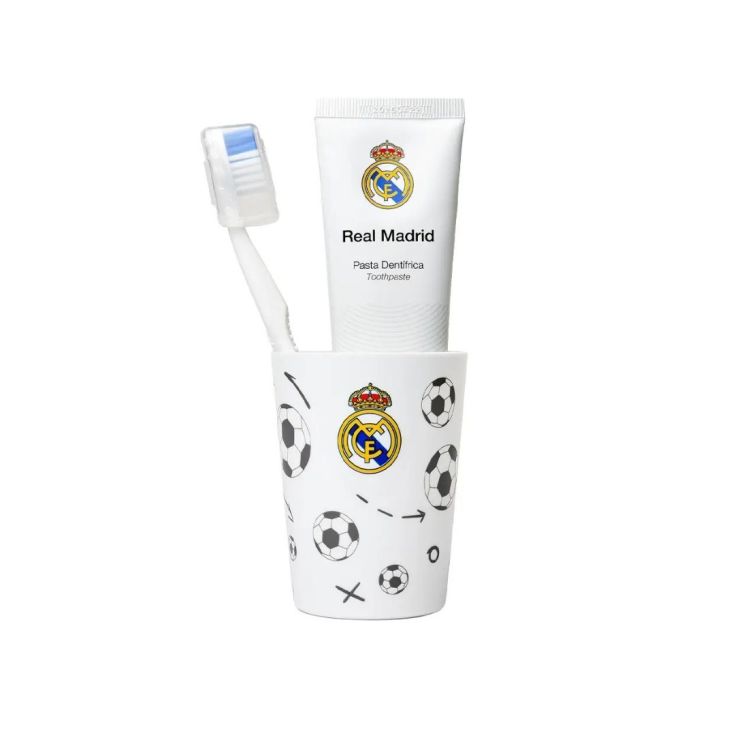 real madrid kit dental 5 piezas