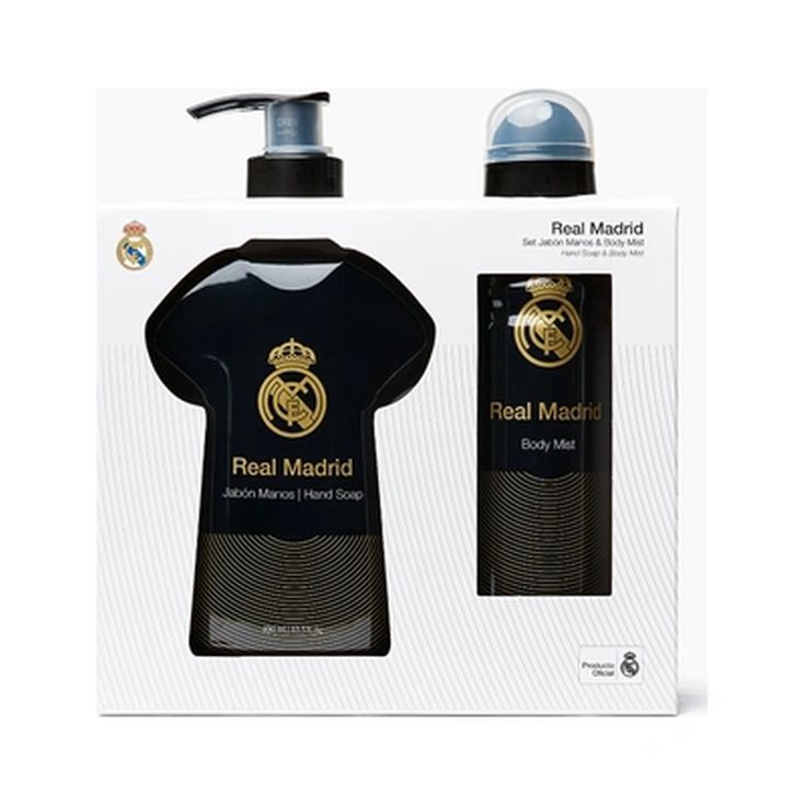 real madrid set jabon + body mist real madrid set jabon + body mist