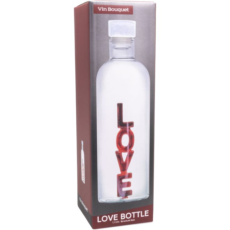 nerthus botella love cristal