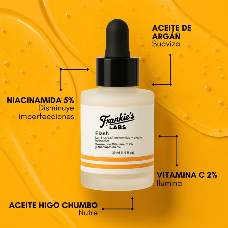 frankie s labs serum flash todo tipo de piel