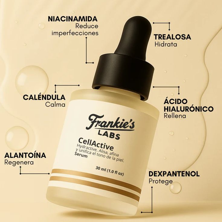 frankie s labs serum cell active todo tipo de piel