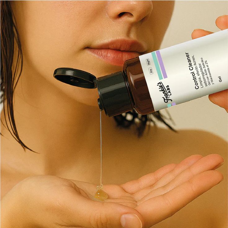 frankie s labs control cleaner gel 200ml todo tipo de piel