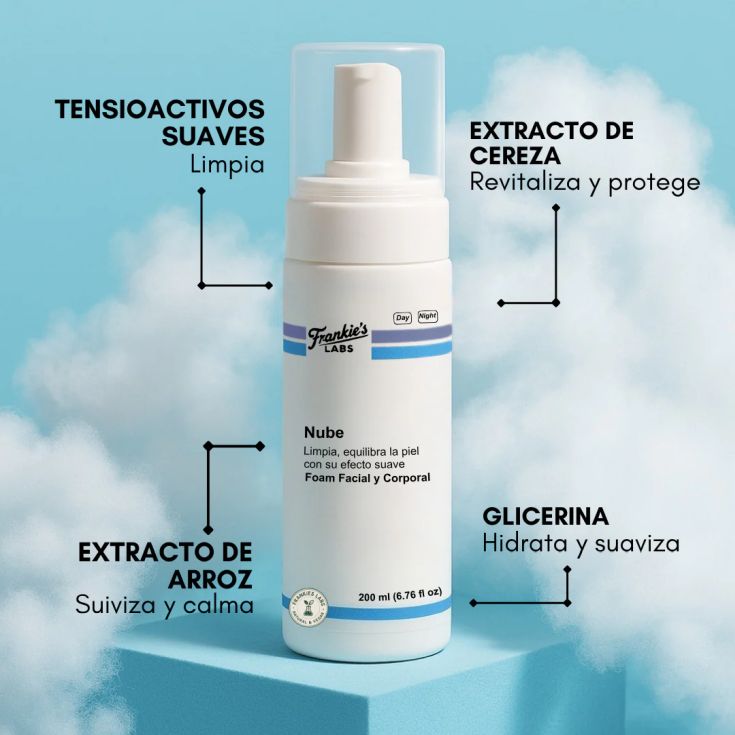 frankie s labs foam facial todo tipo de piel