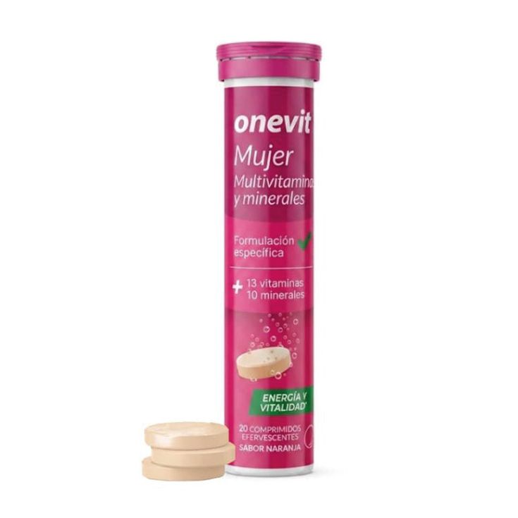 onevit multivitamínico mujer comprimidos efervescentes 20 comprimidos