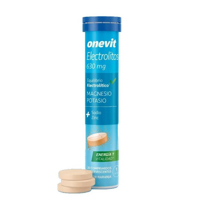onevit electrolitos 630 mg comprimidos efervescentes 20 comprimidos