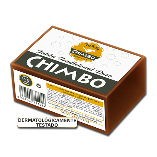 chimbo pastilla de jabon 1ud