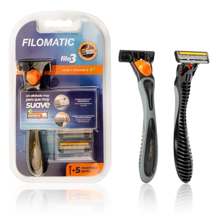 filomatic cuchilla desechable filo 3 + 5 recambios