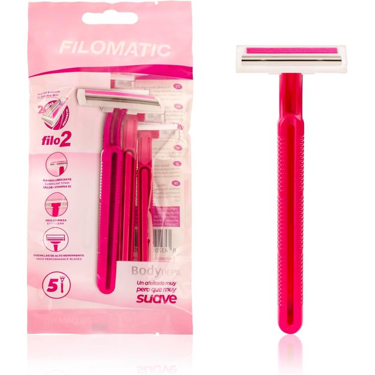 filomatic cuchilla desechable filo 4 flex 4u