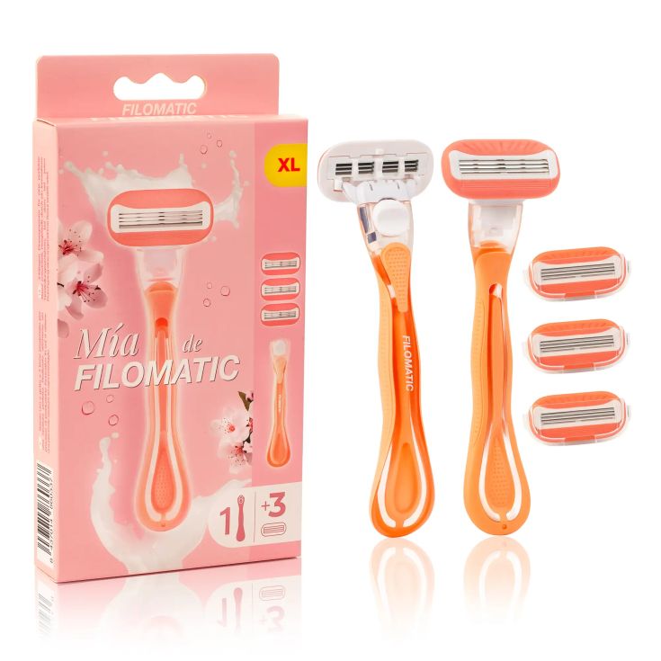 filomatic cuchilla desechable mia + 3 recambios