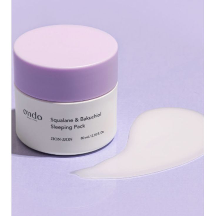ondo squalane & bakuchiol mascarilla de noche cosmetica coreana 80ml