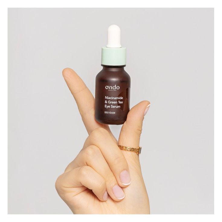 ondo niacinamide & green tea contorno de ojos serum cosmetica coreana 15ml