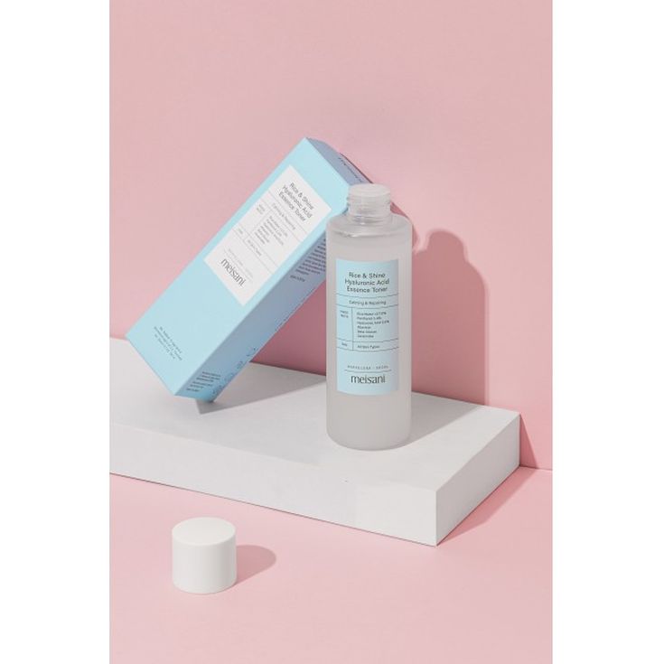 meisani tonico calmante y reparados rice & shine acido hialuronico cosmetica coreana 150ml