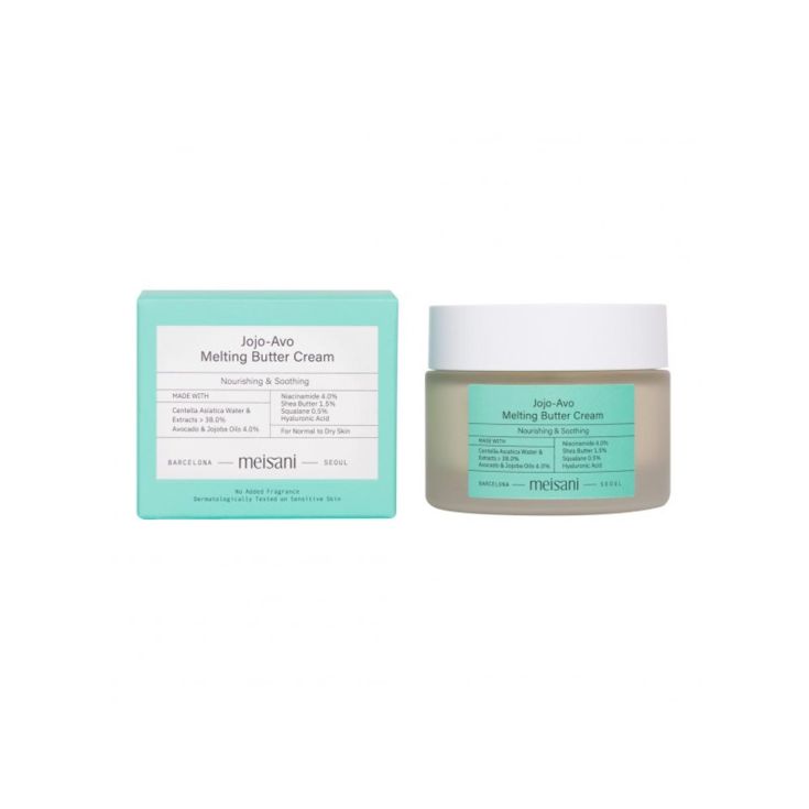 meisani jojo-avo crema hidratante cremosa cosmetica coreana 50ml