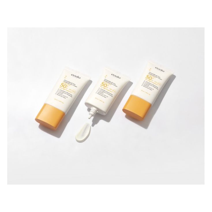 ondo ceramide & cica protector solar facial cosmetica coreana 50ml