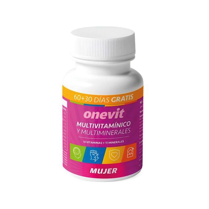 onevit multivitamínico mujer 60+ 30cap