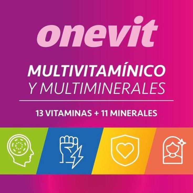 onevit multivitamínico mujer 60+ 30cap