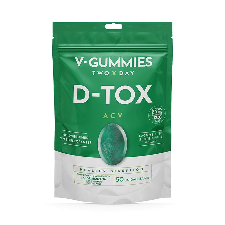 v-gummies gominolas detox de vinagre de manzana