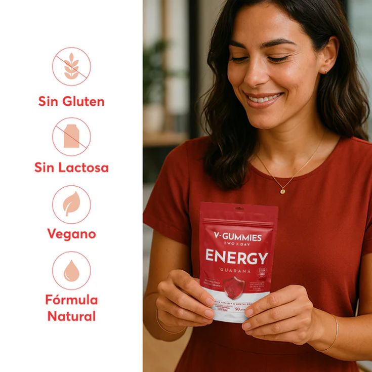 v-gummies gominolas energy guarana
