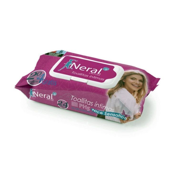 neral toallitas intimas 24 unidades