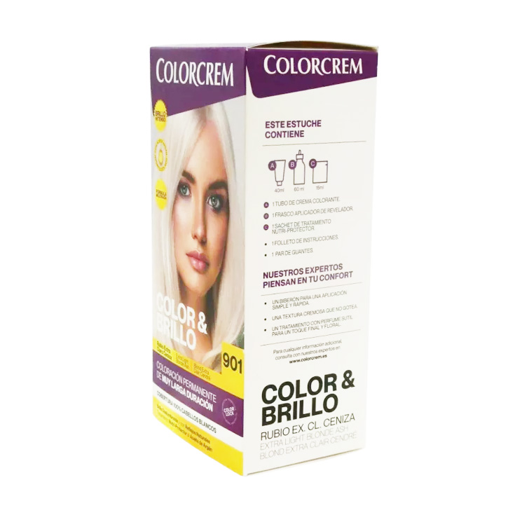 colorcrem tinte color & brillo original 901