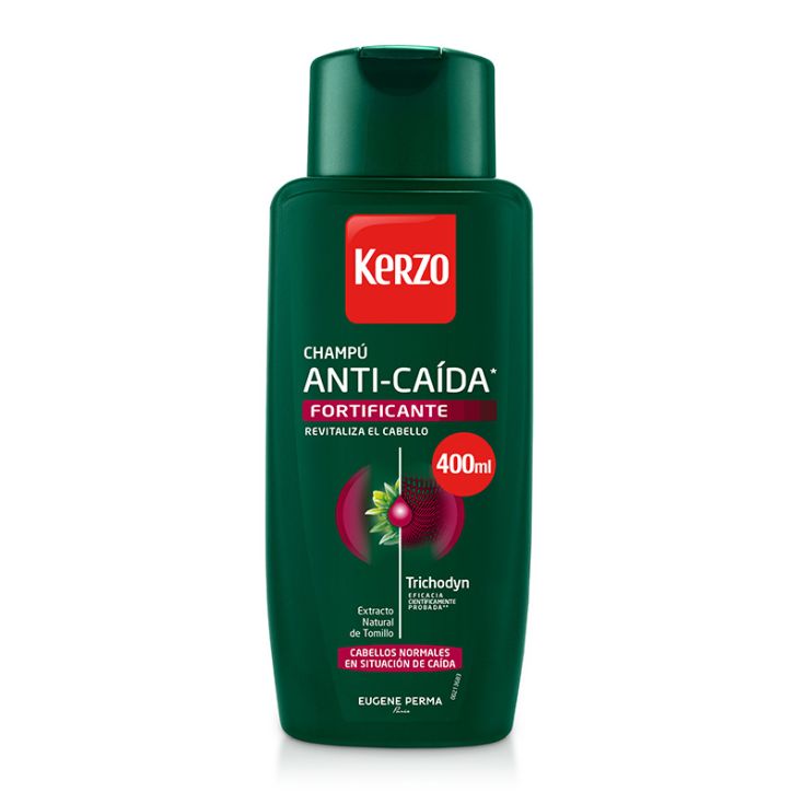 kerzo champu cafeina anticaida 400ml