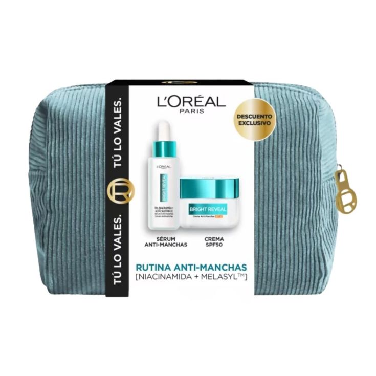 loreal bright reveal cofre 2 piezas