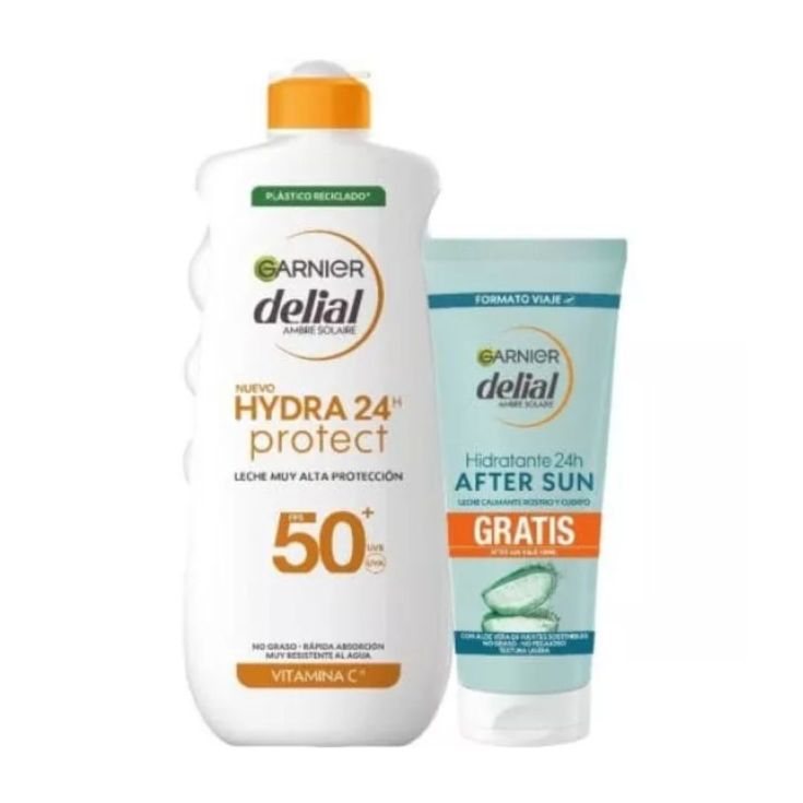 delial f-50 leche solar 400ml + aftersun 100ml