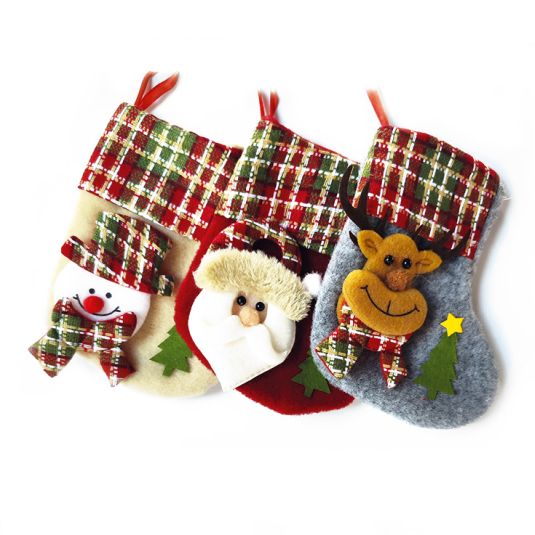 calcetin navideño