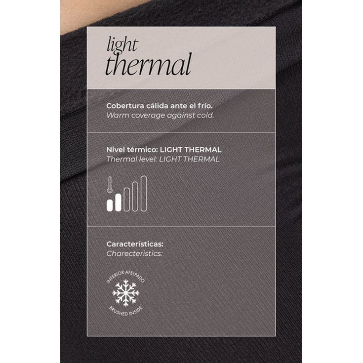 ysabel mora panty termico 140 den negro lunares