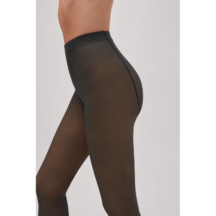 ysabel mora panty termico transparente 80 den negro