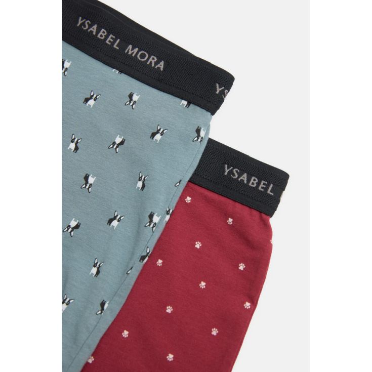 ysabel mora boxer pack-2 perritos