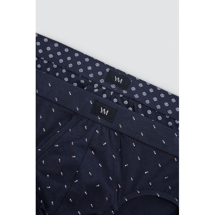 ysabel mora pack 2 slips estampado