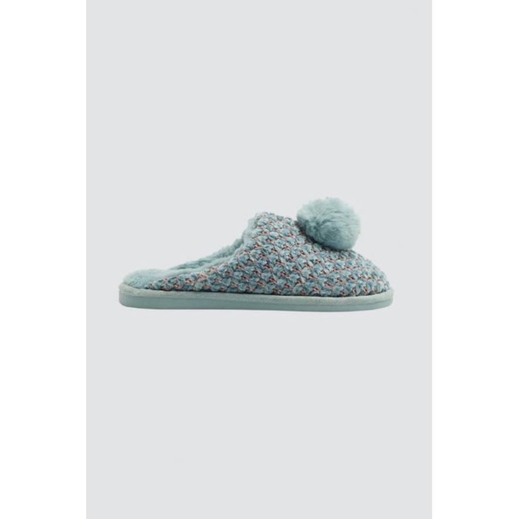 ysabel mora zapatilla verdes con pompon ysabel mora zapatilla verdes con pompon