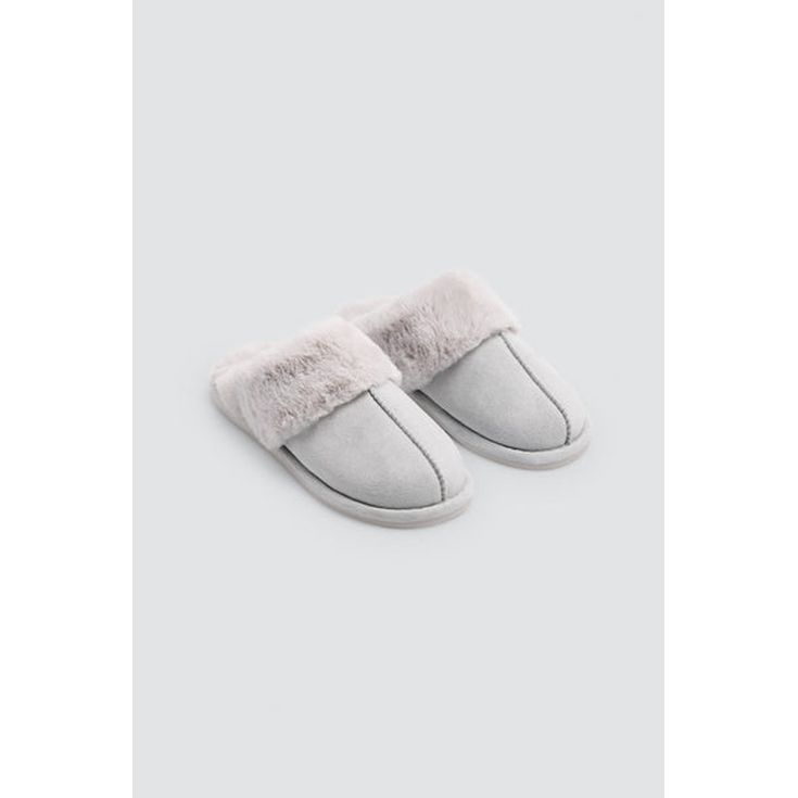 ysabel mora zapatilla de casa gris