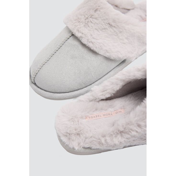 ysabel mora zapatilla de casa gris ysabel mora zapatilla de casa gris
