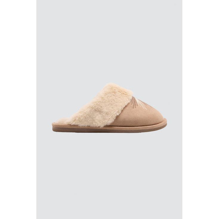 ysabel mora zapatilla beige pelo ysabel mora zapatilla beige pelo